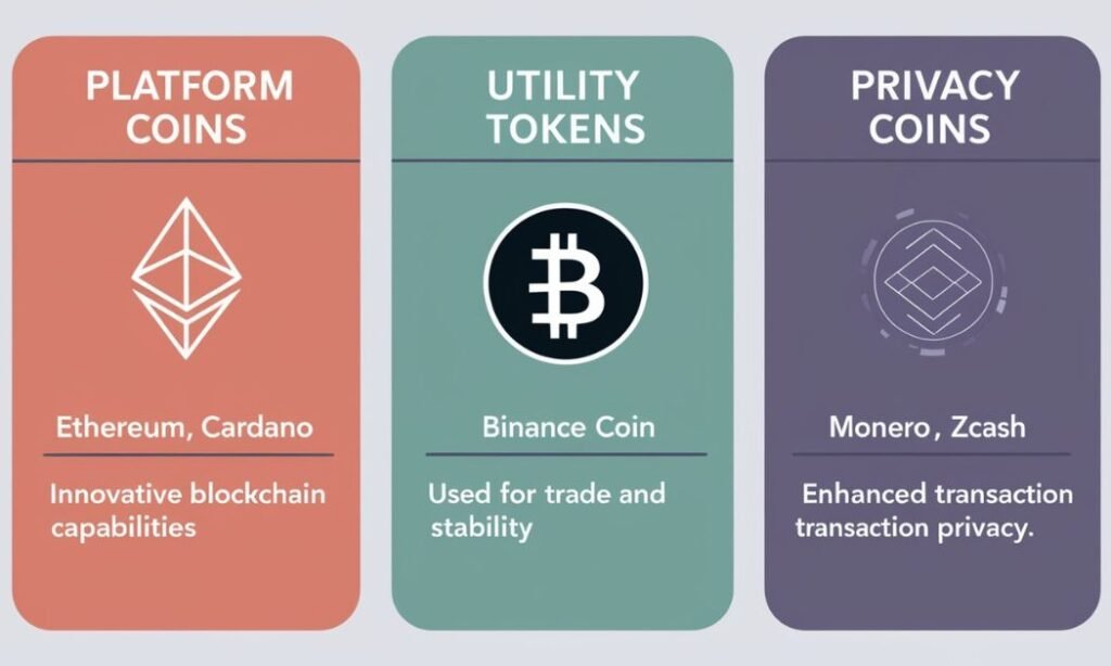 Types of Altcoins